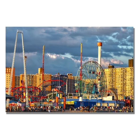 CATeyes 'Coney Island' Canvas Art,22x32